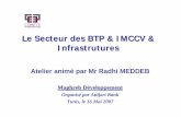 Le Secteur des BTP & IMCCV & Infrastrutures