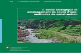 énie biologique et aménagement de cours d’eau: méthodes de ...