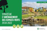 Stratégie d'aménagement des espaces verts 2028-2022