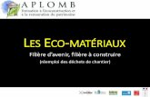 LES ECO MATÉRIAUX - Entrepreneurs Solidaires du Centre Isère