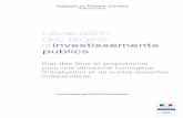 L’évaluation des projets d’investissements publics