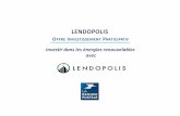 2021 05 18 Présentation offre Lendopolis