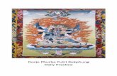 Dorje Phurba Putri Rekphung Daily Practice