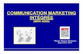 COMMUNICATION MARKETING INTÉGRÉE