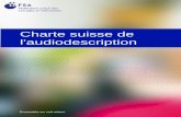Charte suisse de l'audiodescription - SBV-FSA