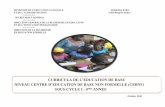 CURRICULA DE L’EDUCATION DE BASE D’EDUCATION DE …