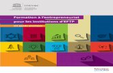 Formation à l’entrepreneuriat pour les institutions d’EFTP