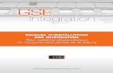 MANUEL D’INSTALLATION GSE INTÉGRATION Pour système ...