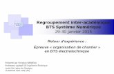 Regroupement inter-académique BTS Système Numérique