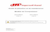 Guide d’utilisation et de maintenance Modèle de Compresseur