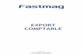 EXPORT COMPTABLE - Fastmag
