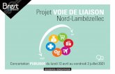 Projet VOIE DE LIAISON Nord-Lambézellec