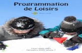 Programmation de Loisirs - Rivière-Ouelle