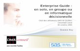 Enterprise Guide en solo, en groupe ou en informatique ...