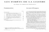 LES FORÊTS DE LA LOZÈRE - Institut de l'information ...