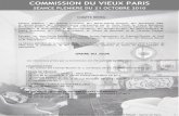 COMMISSION DU VIEUX PARIS