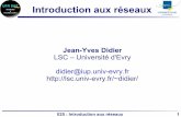 Jean-Yves Didier LSC – Université d'Evry didier@iup.univ