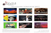 Nouveautés Juillet/Août 2017 - UVM Distribution