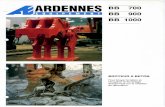 ARDENNES 700 900 1000 BROYEUR A BETON Pour broyer le …