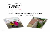 Rapport d'activité 2014 SNL Union