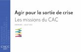 Les missions du CAC