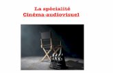 La spécialité Cinéma-audiovisuel