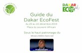 Guide du Dakar EcoFest - ECOLOGIE UNIVERSELLE
