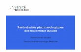 8 2017 Particularités pharmacologiques des traitements ...