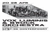 vox Luminis & B’Rock oRchestRa