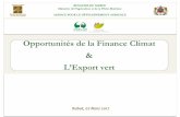 Opportunités de la Finance Climat - UNCTAD