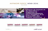 AFNOR SPEC X50-231