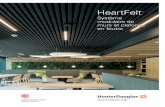 HeartFelt® Système modulaire de murs et plafonds en feutre