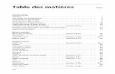 Table des matières Pages - Kleintiere Schweiz