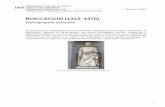 Boccaccio - Bibliographie - BnF