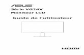 Série VG24V Moniteur LCD Guide de l'utilisateur
