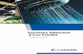 Solutions Adduction d’Eau Potable - Groupe Cahors