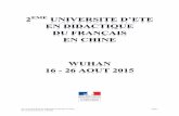 niversité d’été en didactique du français en Chine Page 1 ...