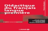 Garcia-Debanc Didactique du français langue