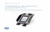 Calibrateur de pression portatif DPI 611