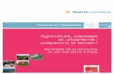 Agriculture, paysage et urbansmei - Groupe Caisse Des dépôts