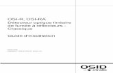 OSI-R,OSI-RA Détecteuroptiquelinéaire defuméeàréflecteurs ...
