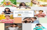 2019 - 2020 RAPPORT ANNUEL