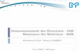 Dimensionnement des Structures - IUT de Bordeaux