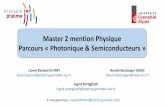 Master 2 mention Physique Parcours « Photonique ...