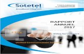 RAPPORT ANNUEL 2017 - Sotetel
