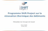 Programme Shift Project - Rénovation thermique