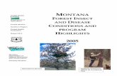 Montana Forest Insect and Diseasee Conditions and Program ...