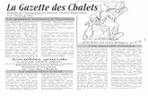 La Gazette des Chalets