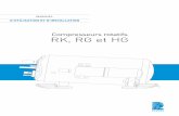 Compresseurs rotatifs RK, RG et HG - Tecumseh Products