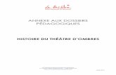 HISTOIRE DU THÉÂTRE D’OMBRES - Académie de Versailles